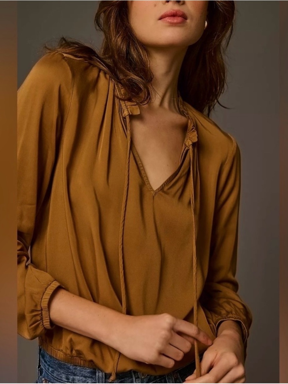 Anthropologie Cloth & Stone Blouse - Picture 4 of 8